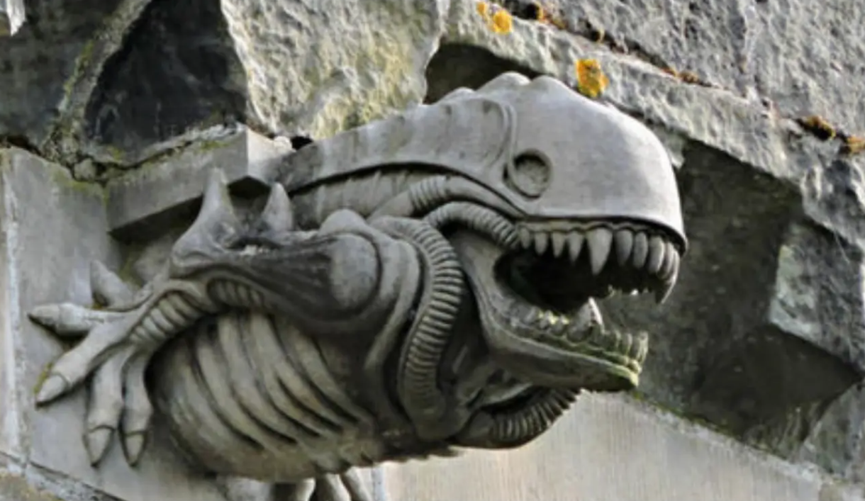 A modern and somewhat scary Gargoyle